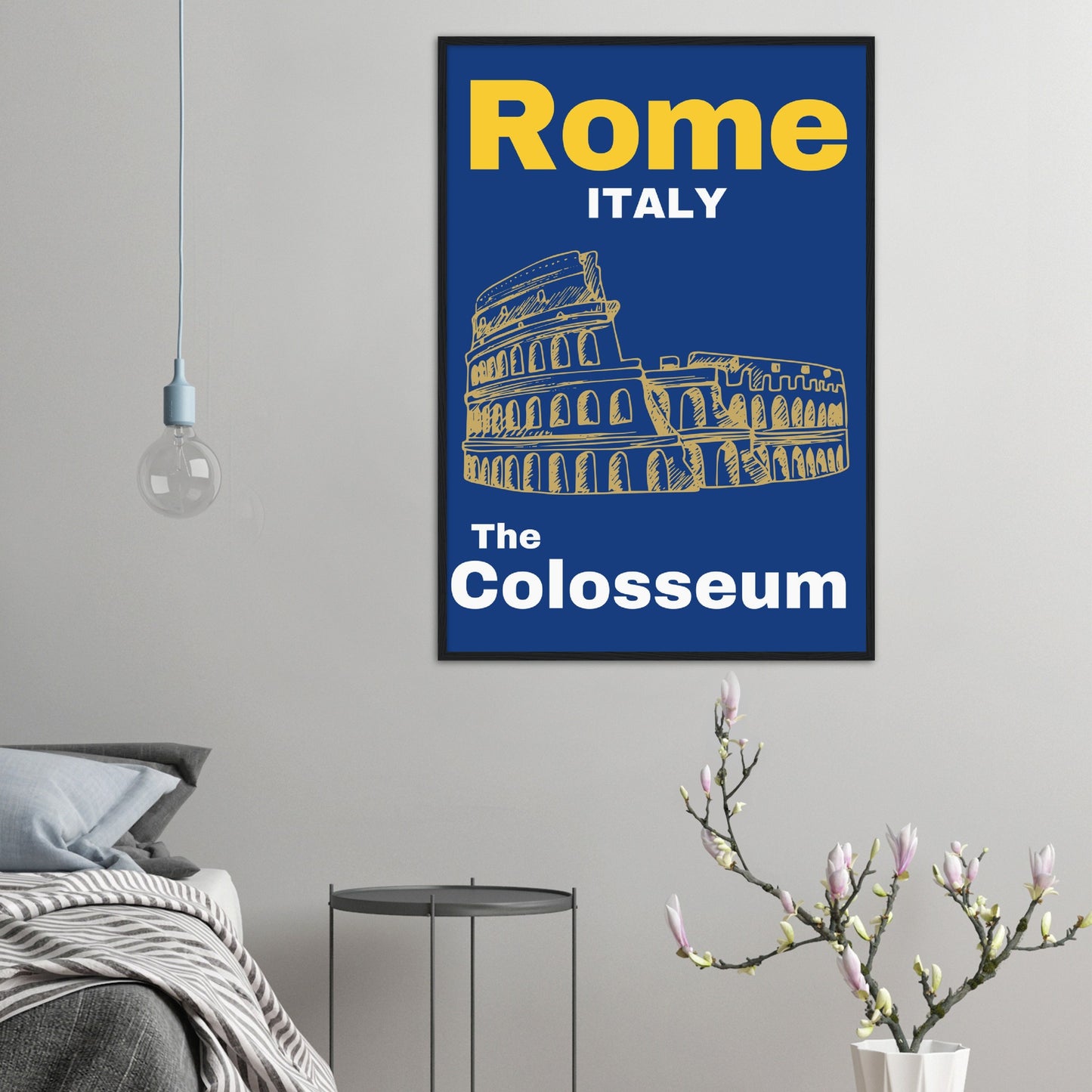 The Colosseum Premium Wooden Framed Poster